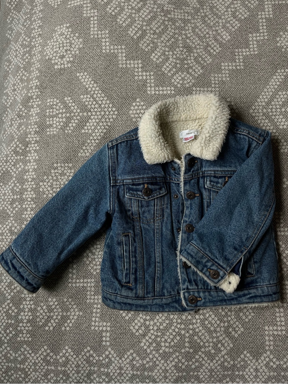 Shearling Denim Jacket